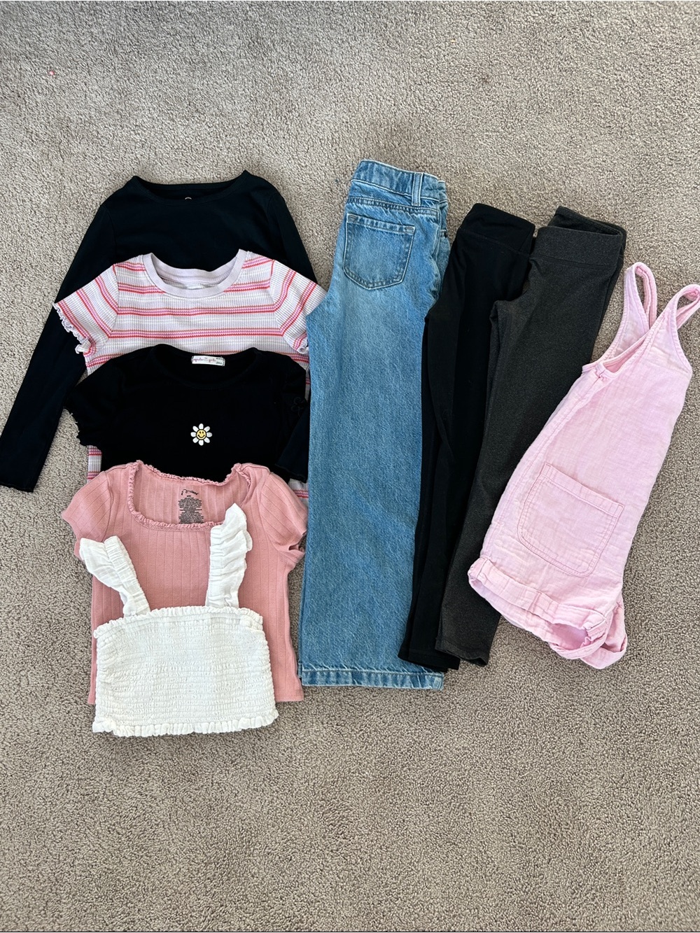 Back To School Sz 8 Girls LOT BUNDLE tween petite cat & jack Old Navy